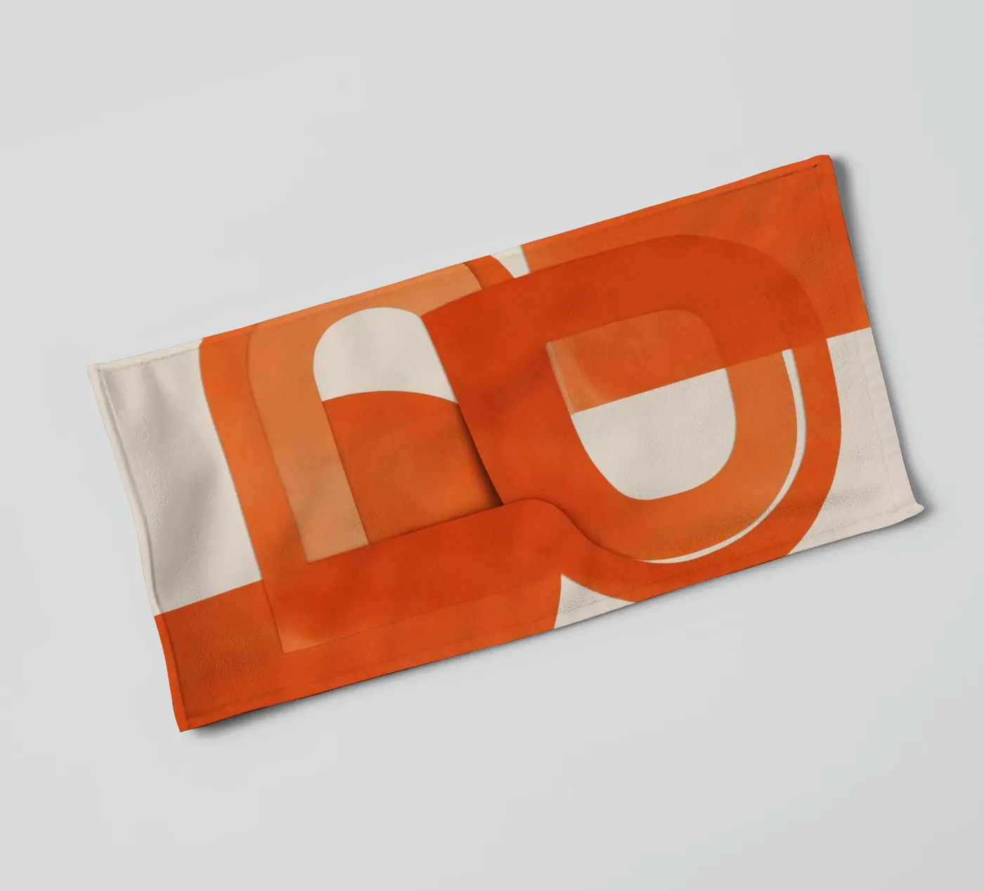 Bold Geometry towel by Verse