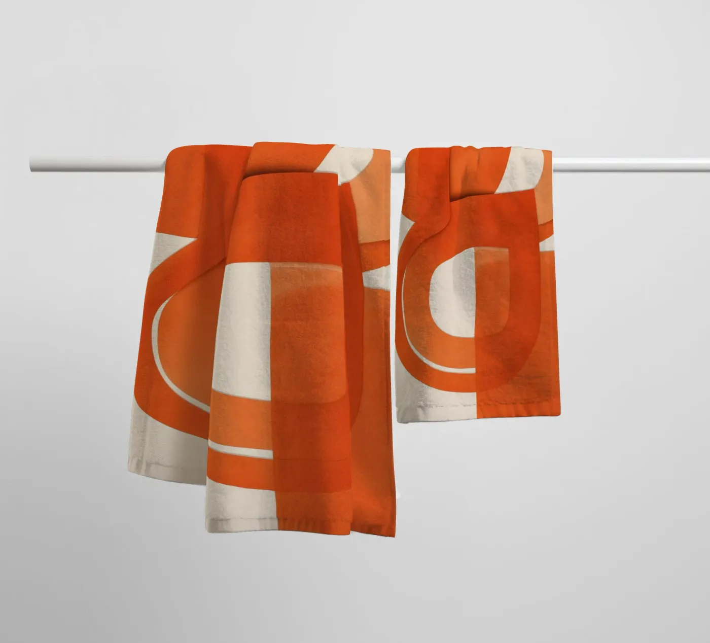 Bold Geometry towel by Verse