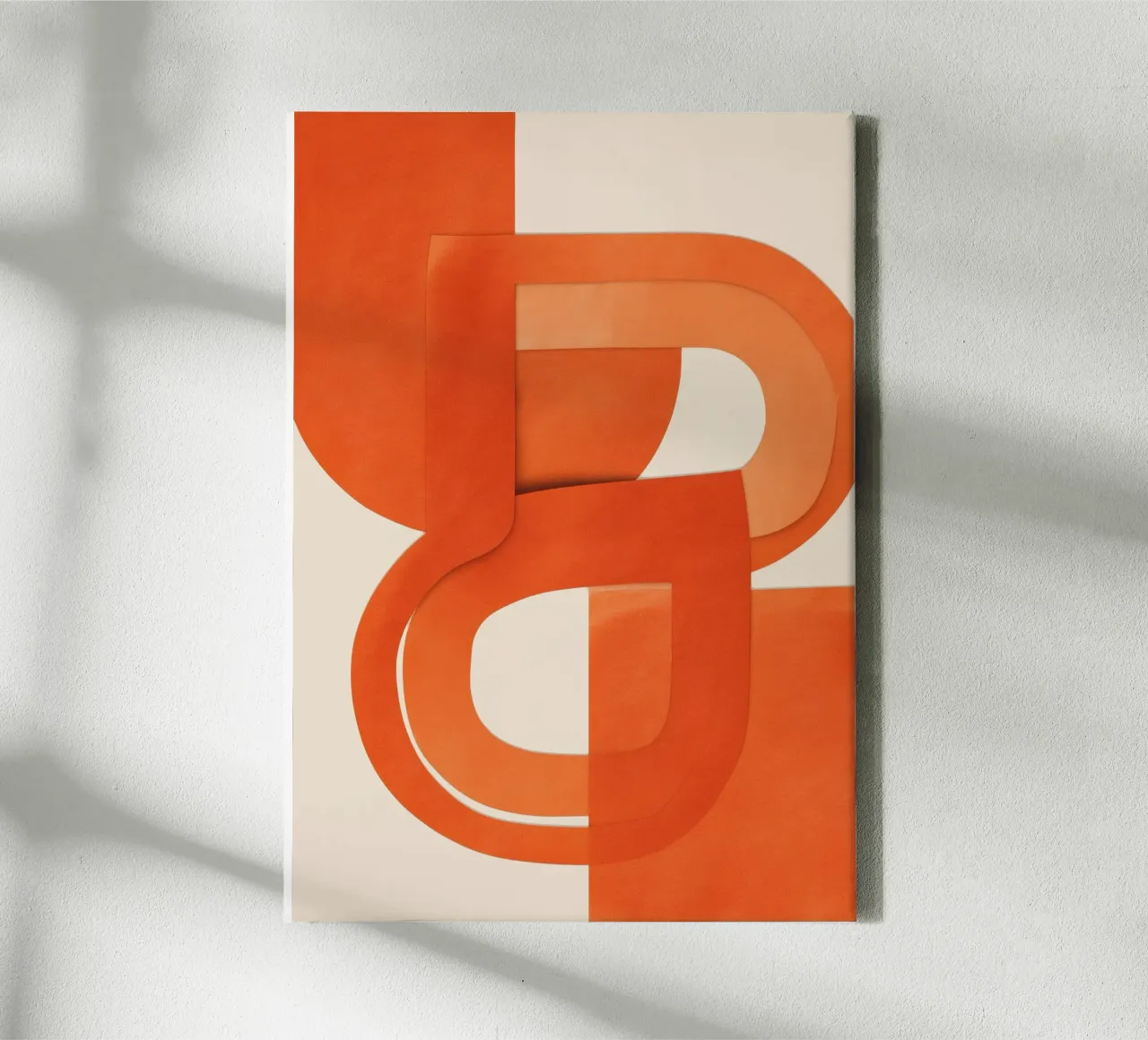 Bold Geometry canvas by Verse