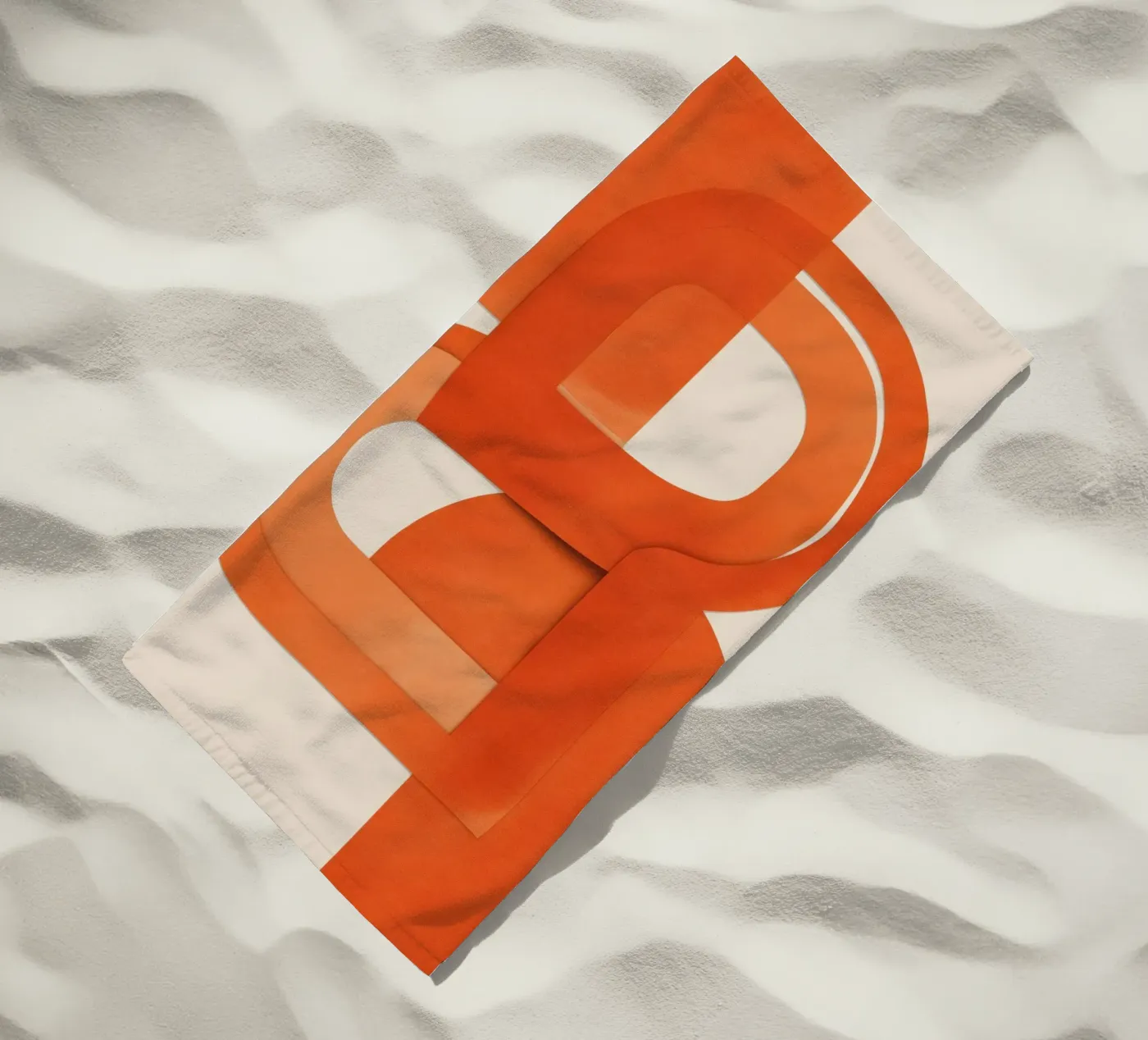 Bold Geometry beach towel by Verse