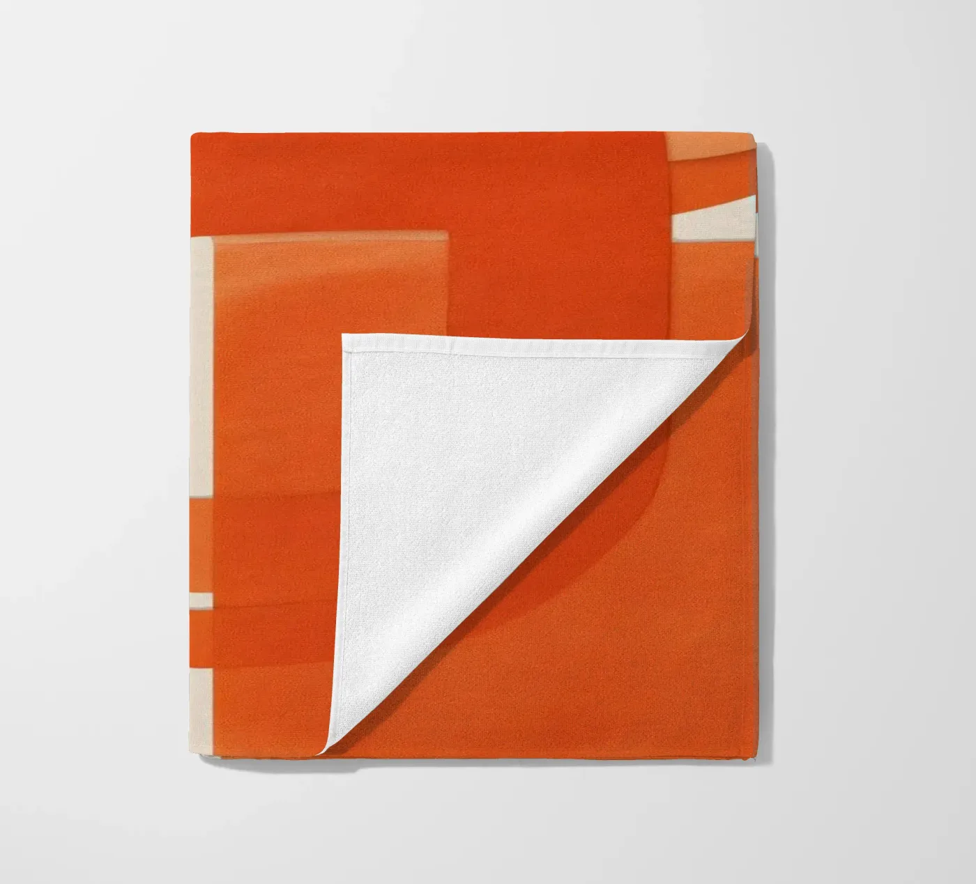 Bold Geometry strandhanddoek van Verse