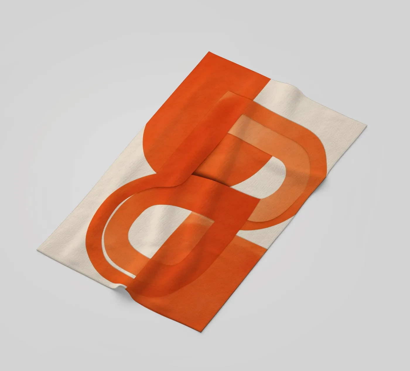 Bold Geometry strandhanddoek van Verse