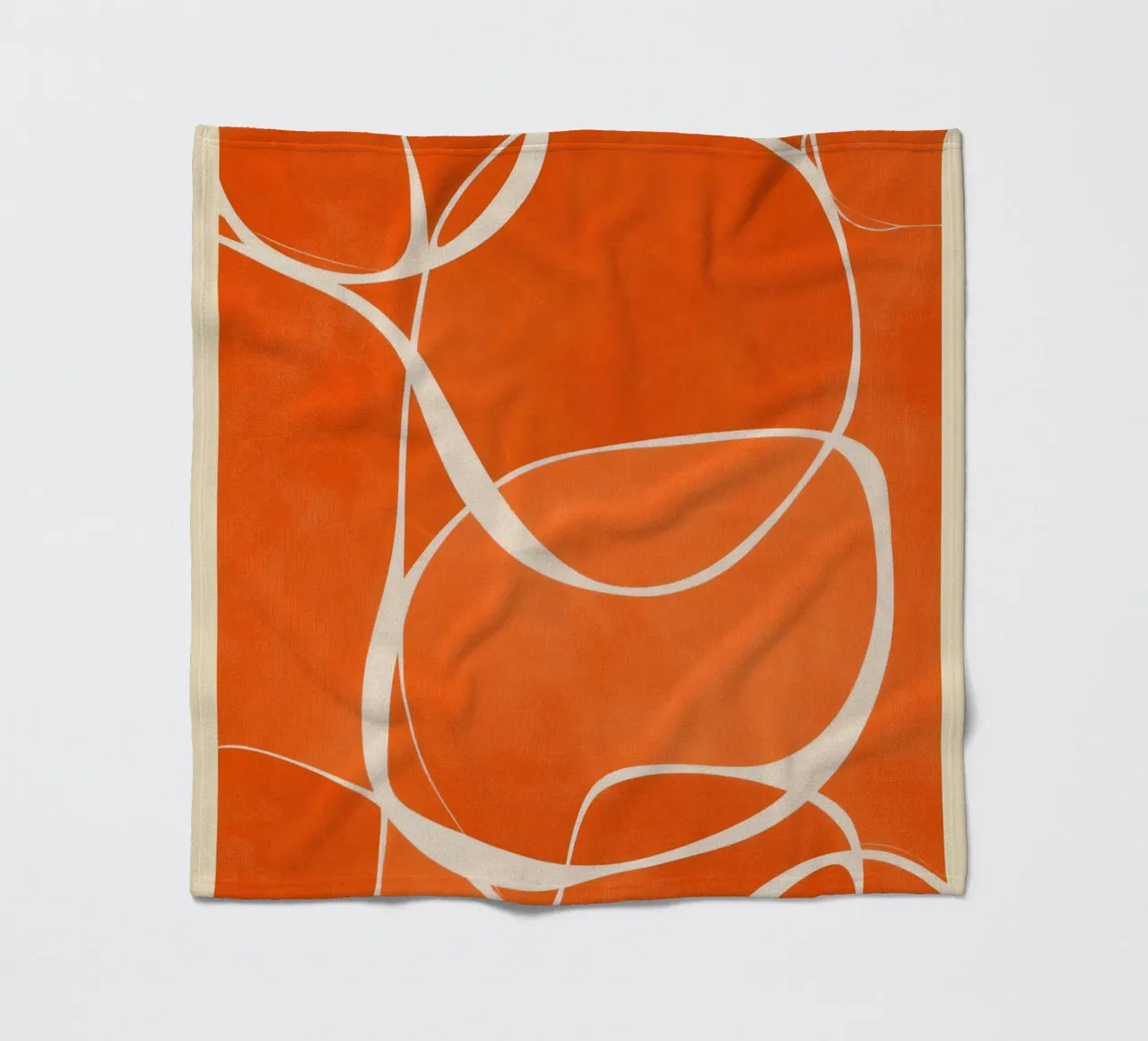 Rhythm in Orange coperta in pile da Verse