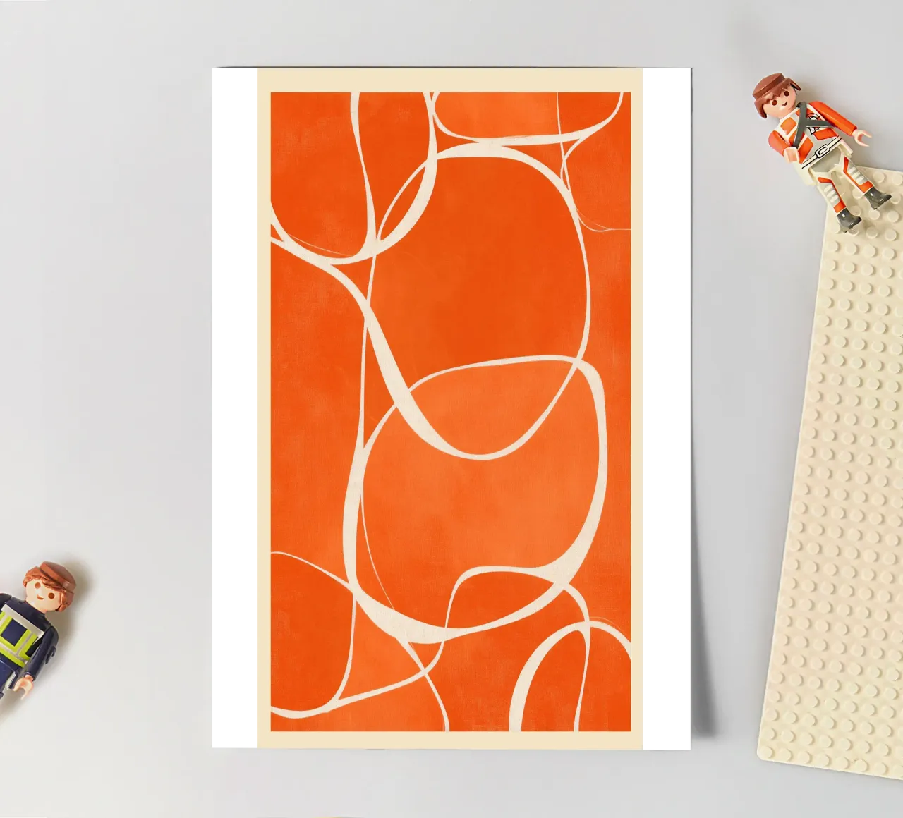 Rhythm in Orange sticker sheet by Verse