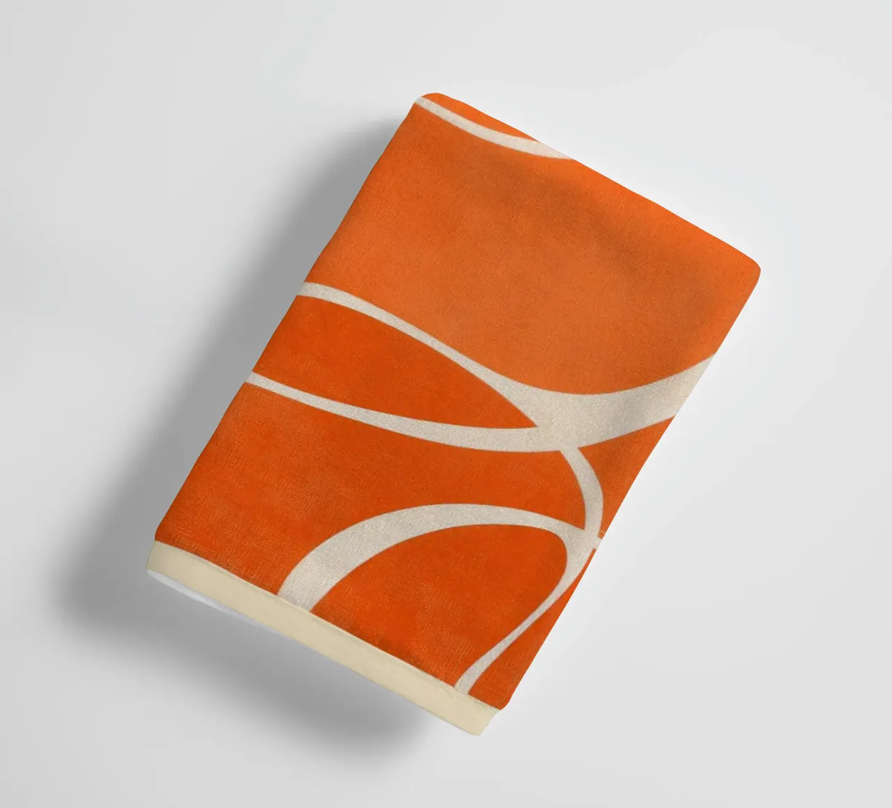 Rhythm in Orange asciugamano da bagno da Verse