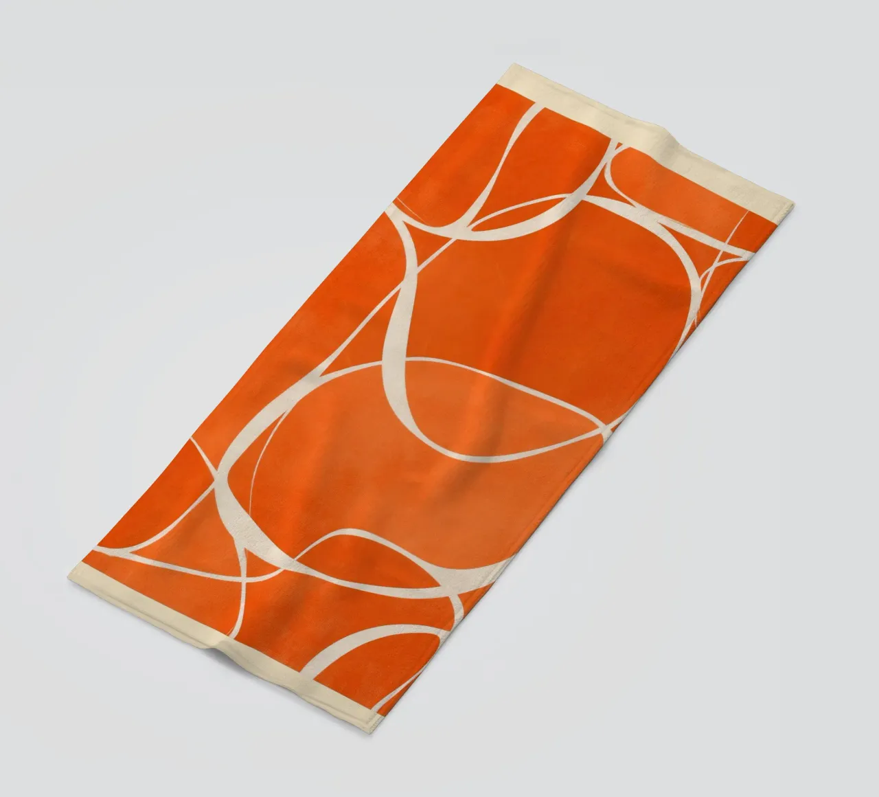 Rhythm in Orange telo mare da Verse