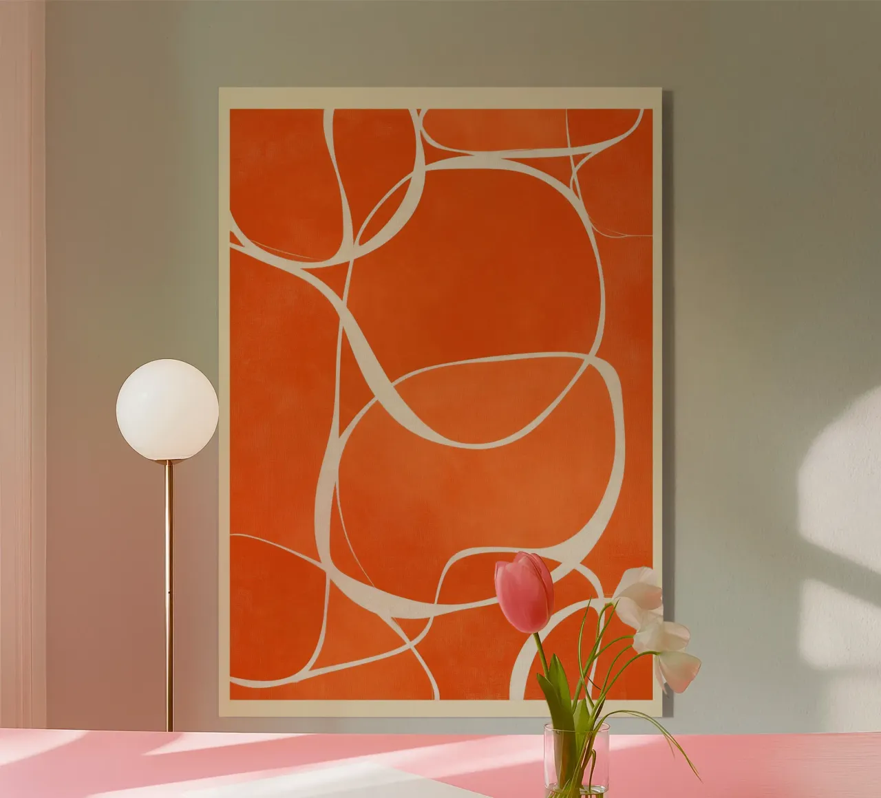 Rhythm in Orange plexiglass da Verse