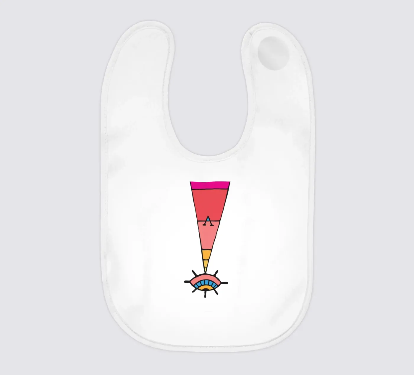 Alpha-Auge Babylätzchen von Ninhol