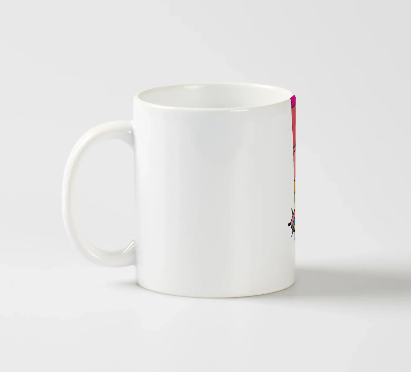 Alpha eye ceramic mug by Ninhol