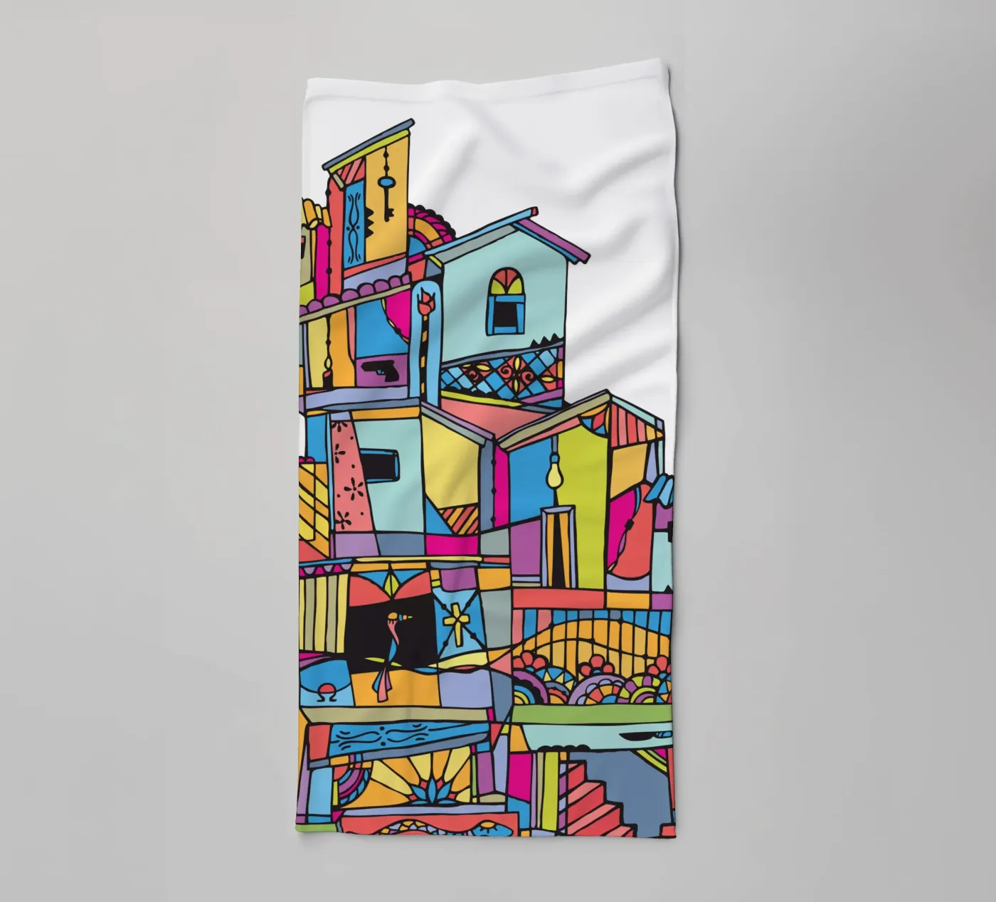 Alpha eye towel by Ninhol