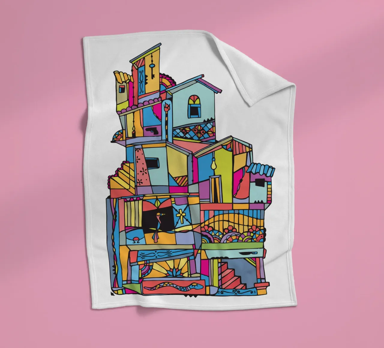 Alpha-Auge Fleecedecke von Ninhol