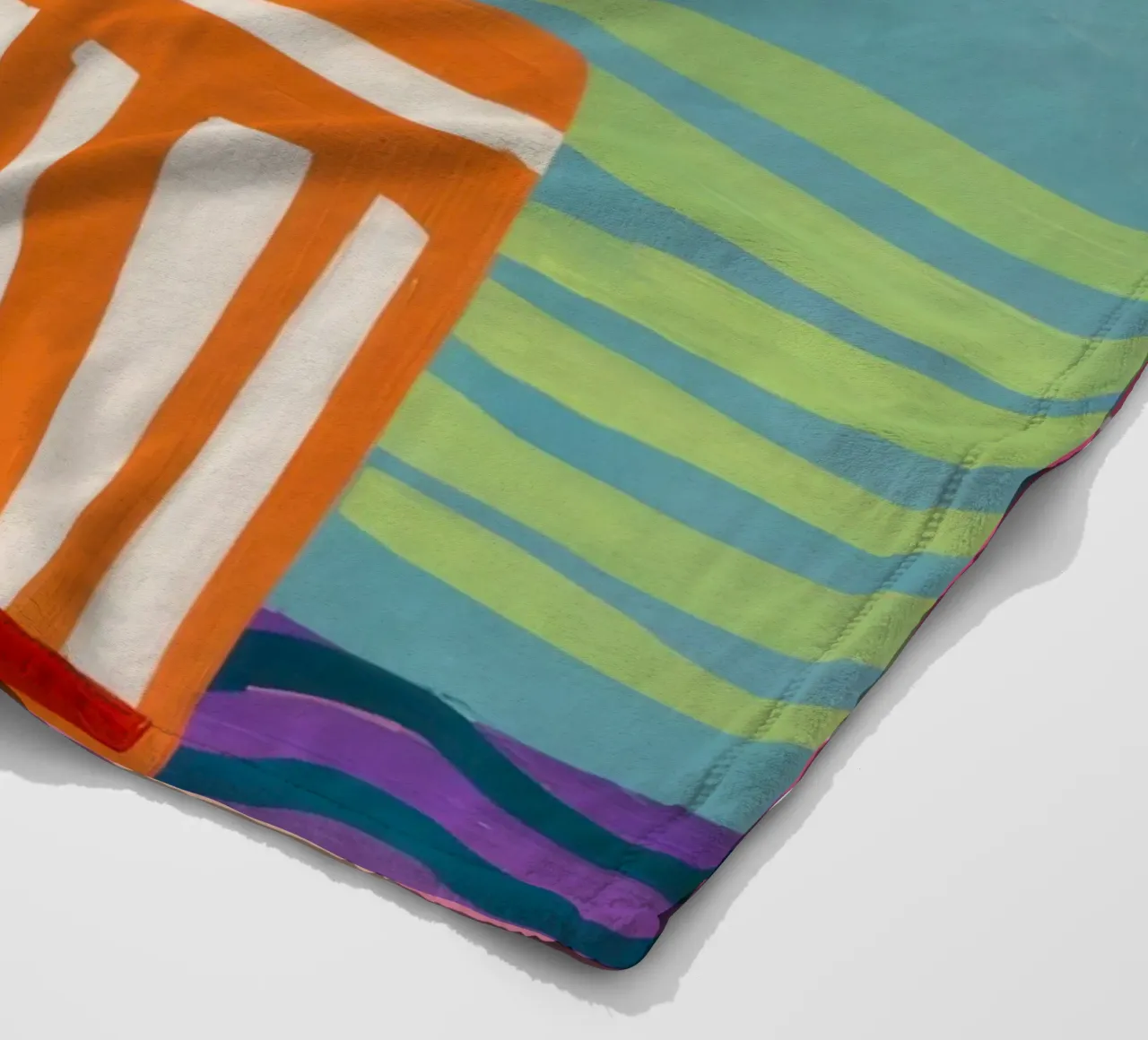 Fiori in vaso a righe coperta in pile da Frosh Pallete