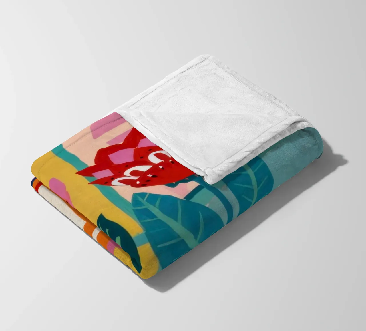 Fiori in vaso a righe coperta in pile da Frosh Pallete