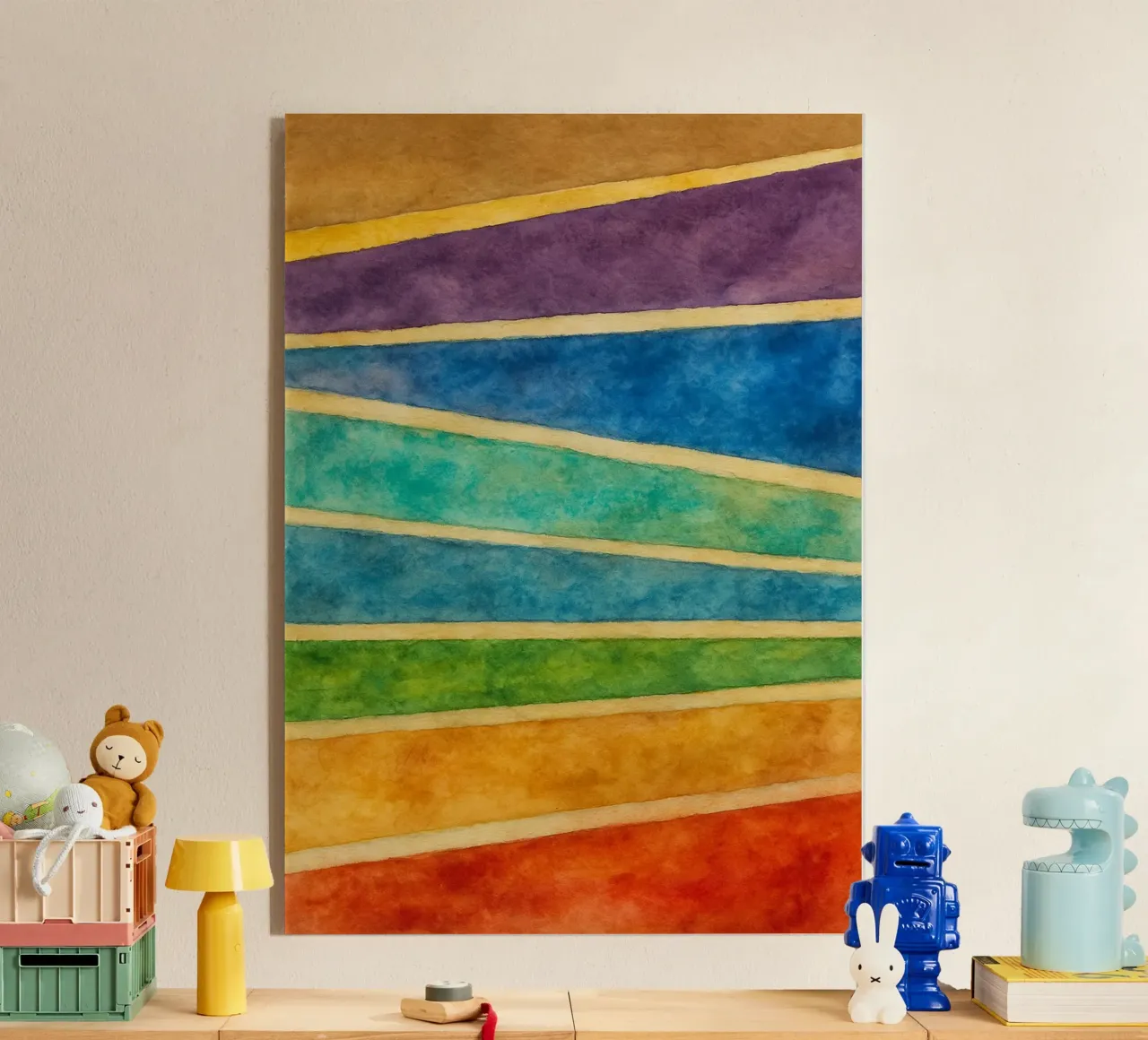 linea slash disegno astratto ilustrazione plexiglass da Permatax