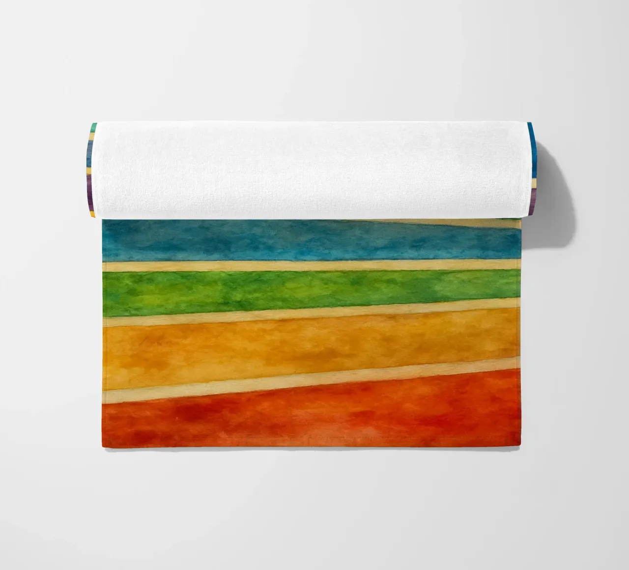 linea slash disegno astratto ilustrazione telo mare da Permatax