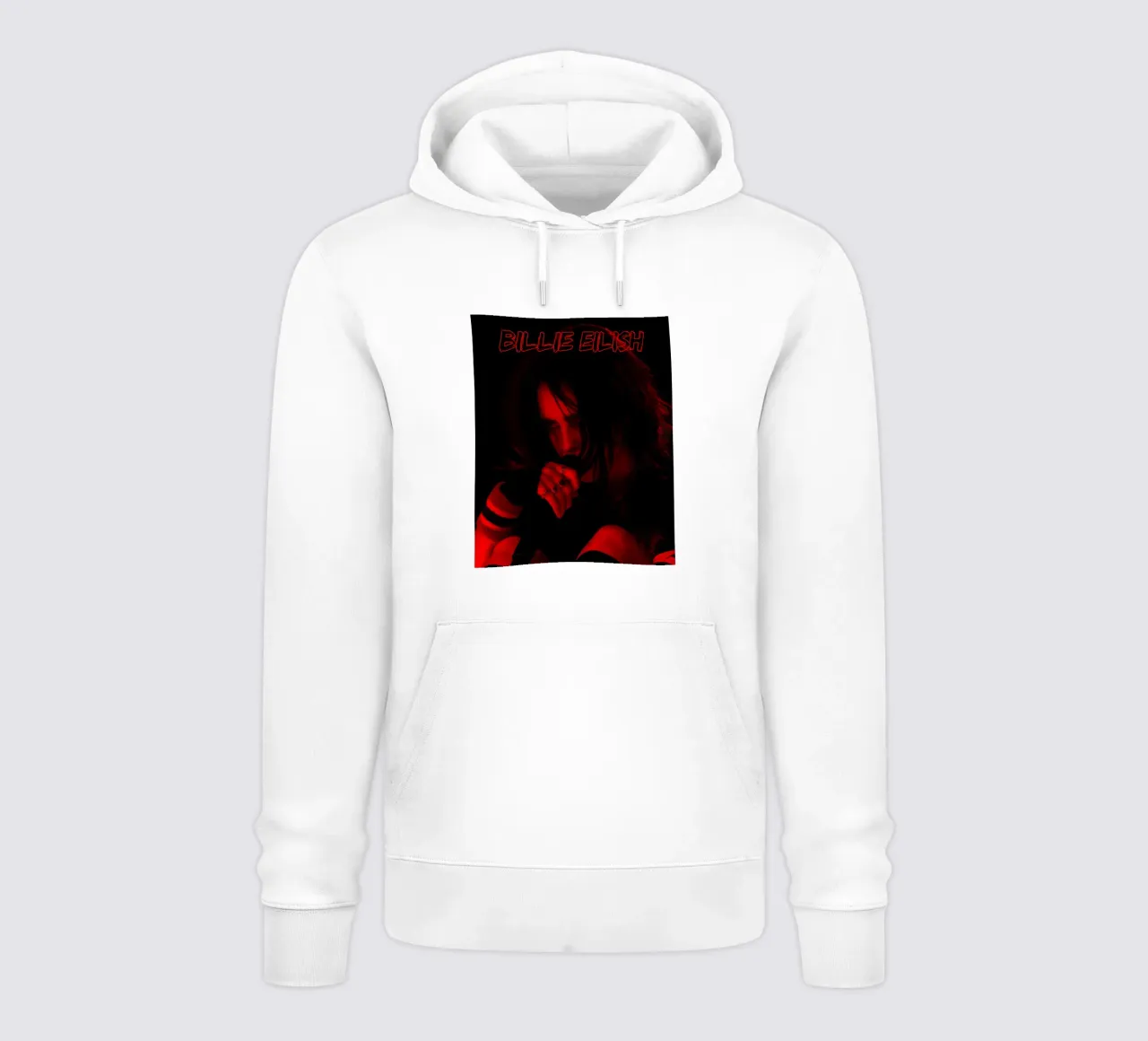 Billie Eilish - stampa 113 felpa con cappuccio da AudioLibrary