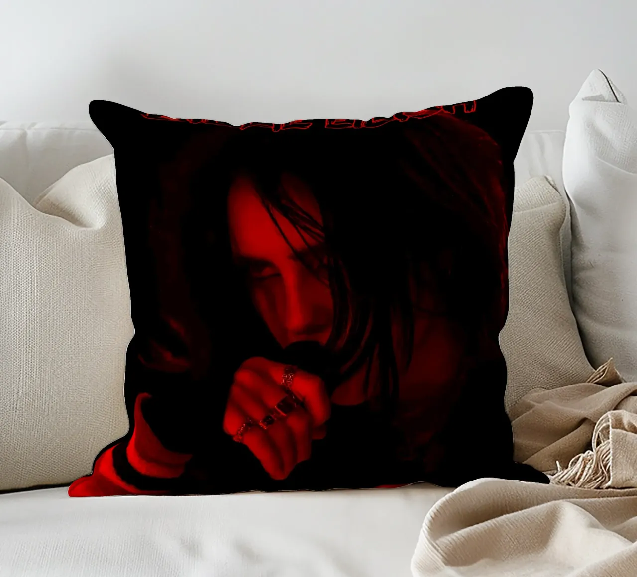 Billie Eilish - stampa 113 cuscino da AudioLibrary