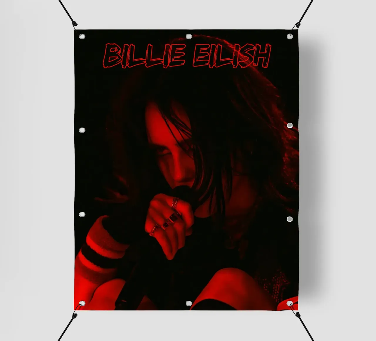 Billie Eilish - stampa 113 telo in pvc da AudioLibrary