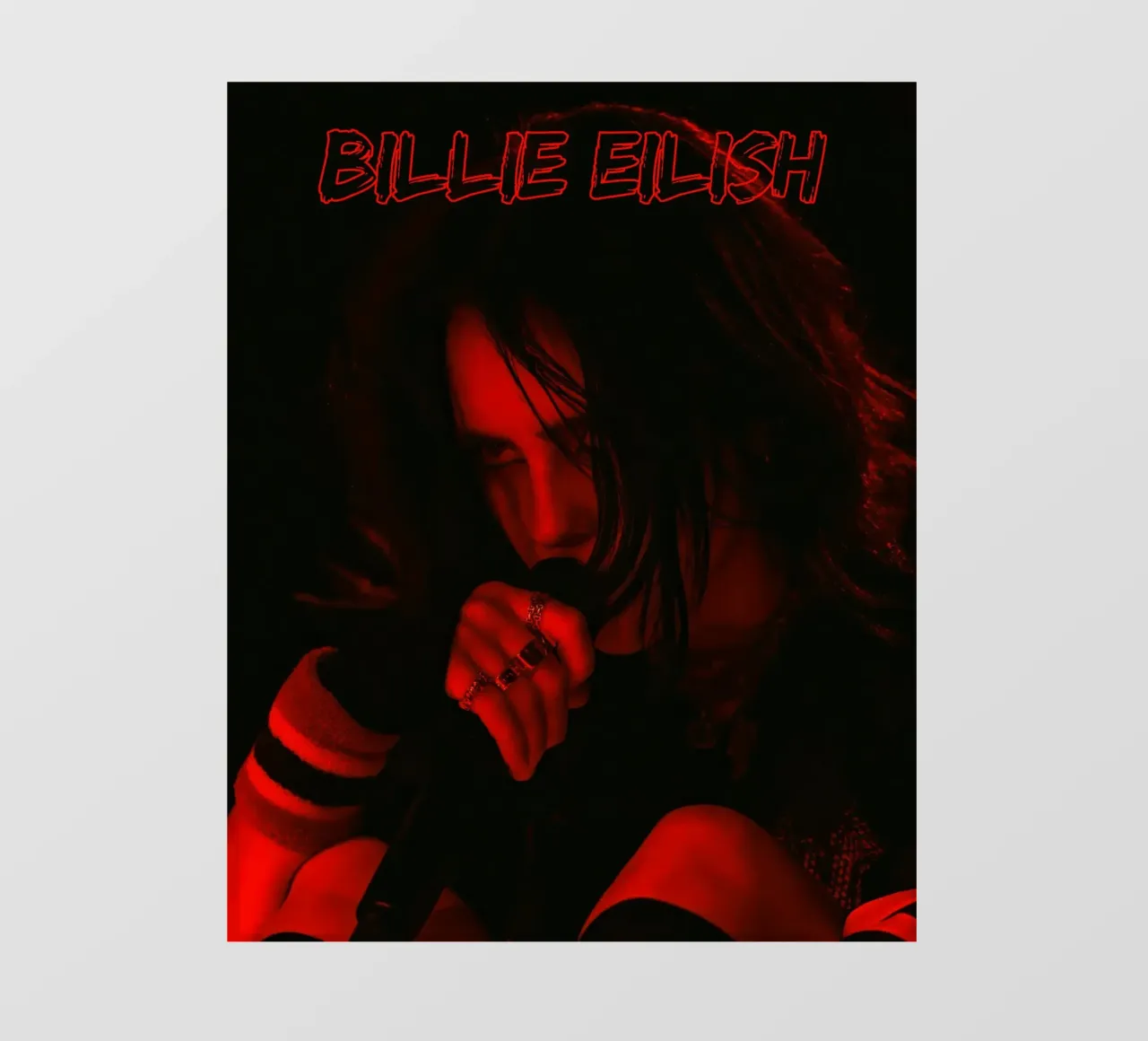 Billie Eilish - stampa 113 telo in pvc da AudioLibrary