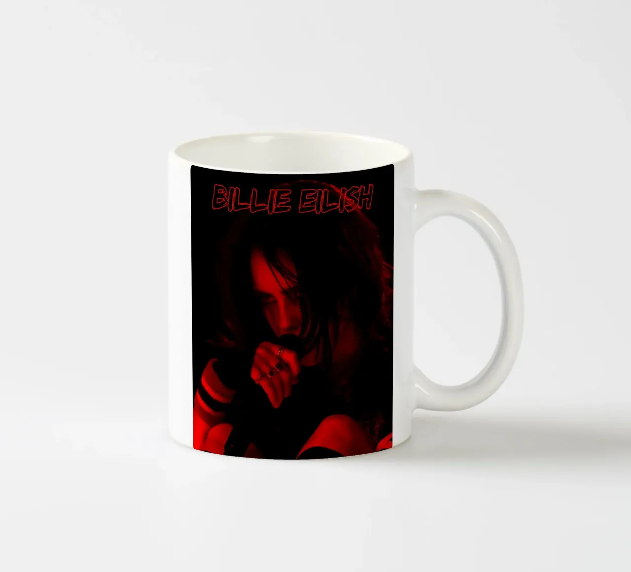 Billie Eilish - print 113 keramische mok van AudioLibrary