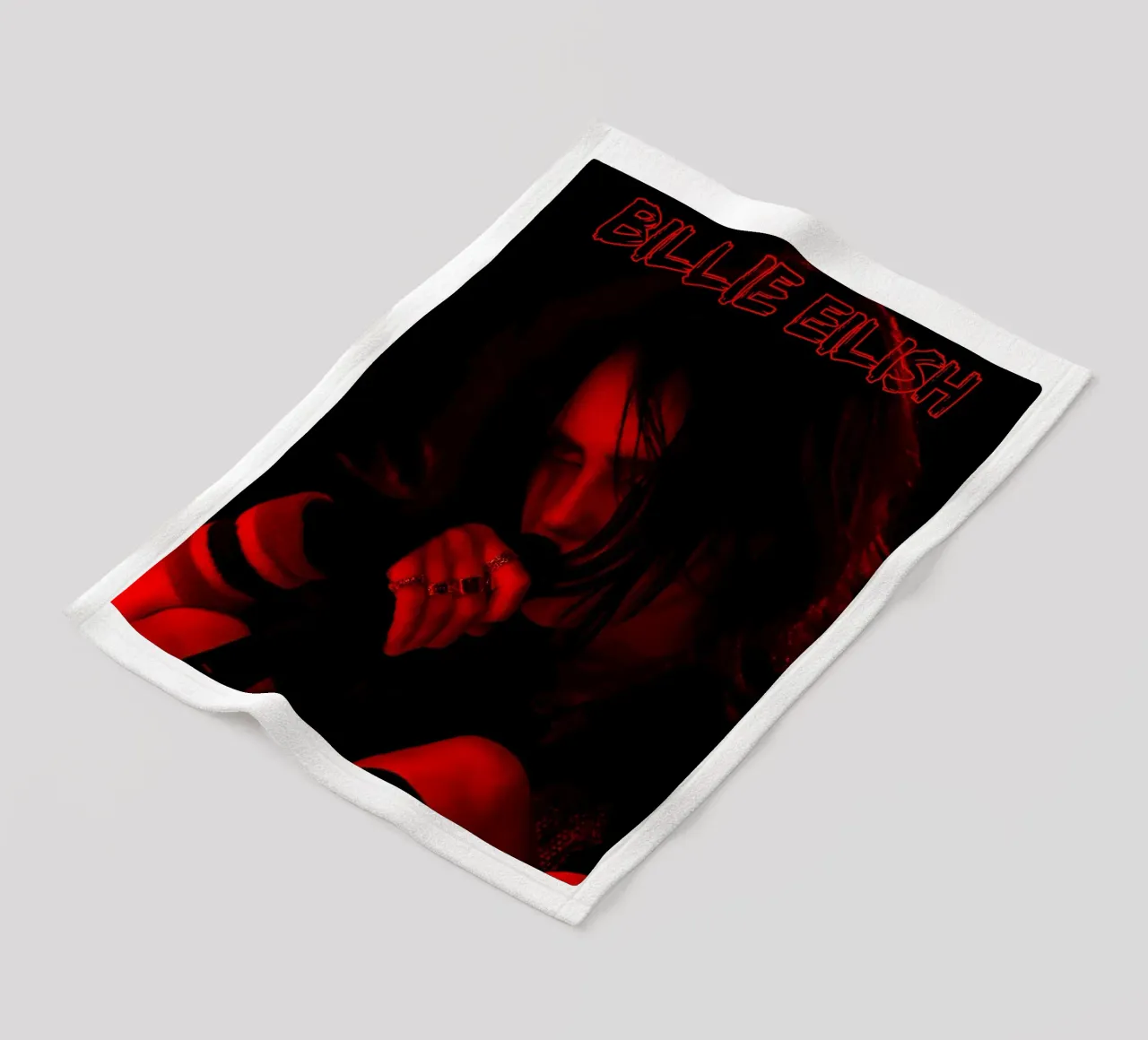 Billie Eilish - stampa 113 coperta in pile da AudioLibrary