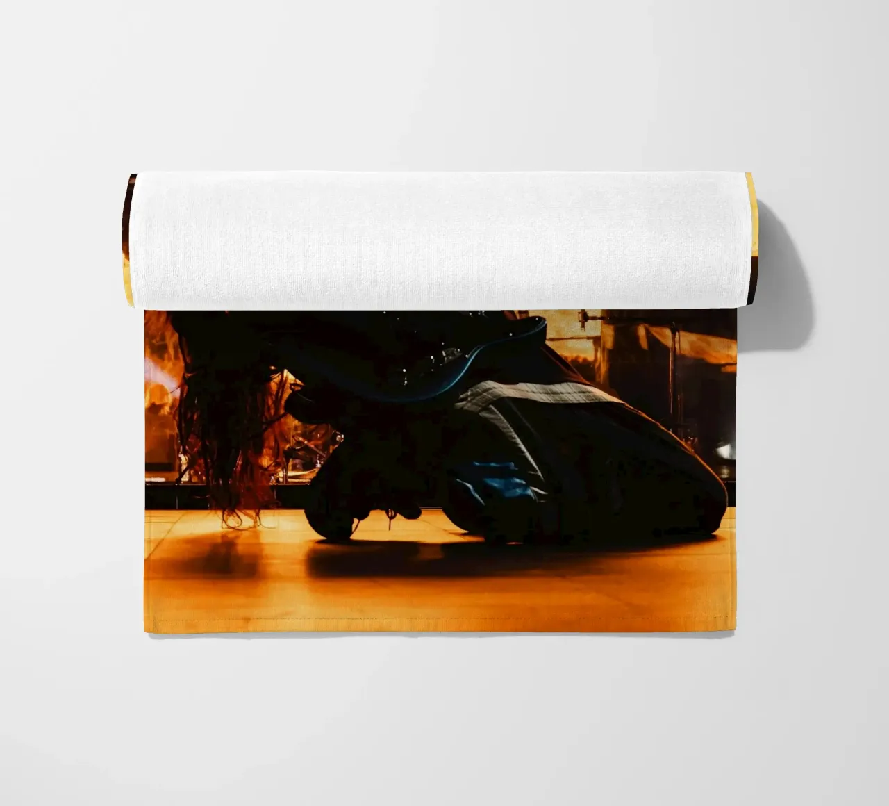 Billie Eilish - print 31 beach towel by AudioLibrary