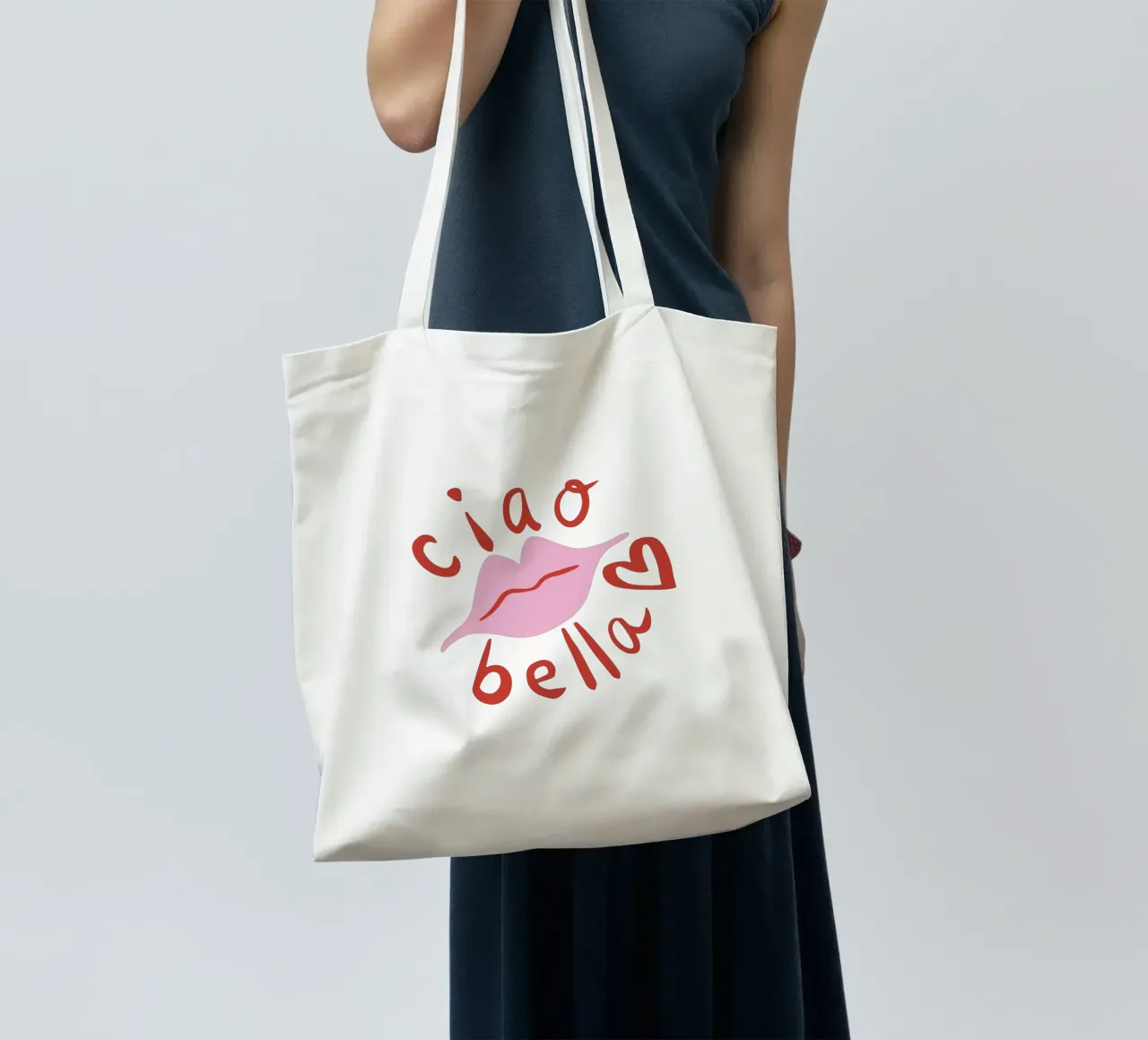 Ciao Bella borsa in juta da Vivdesign