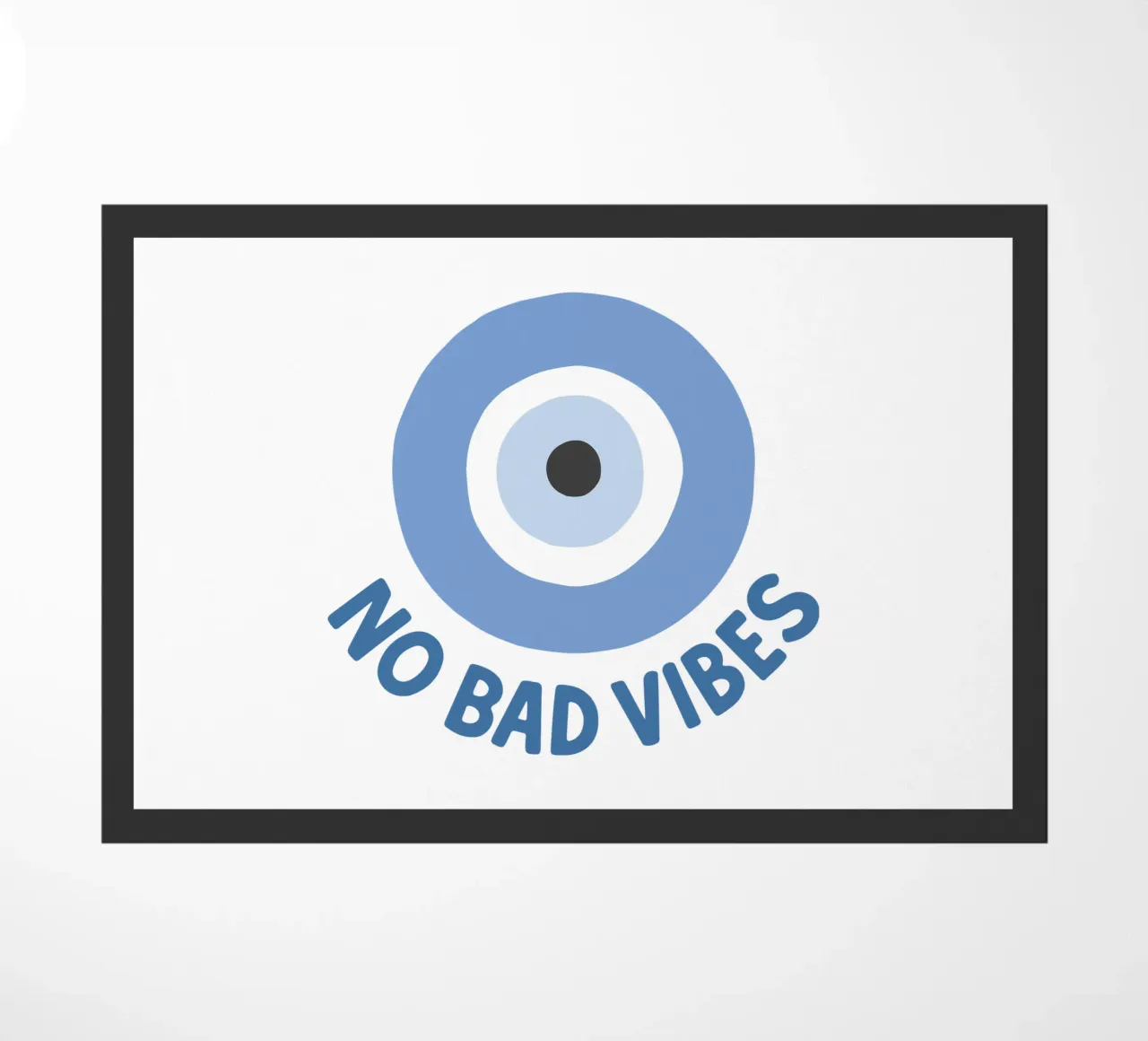 No bad vibes evil eye protection zerbino da Vivdesign