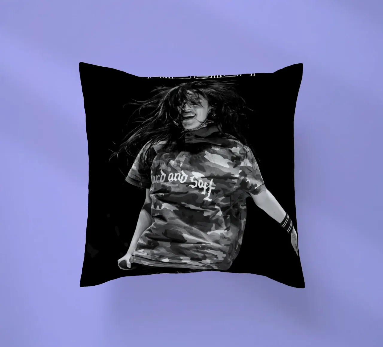 Billie Eilish 037 cuscino da AudioLibrary