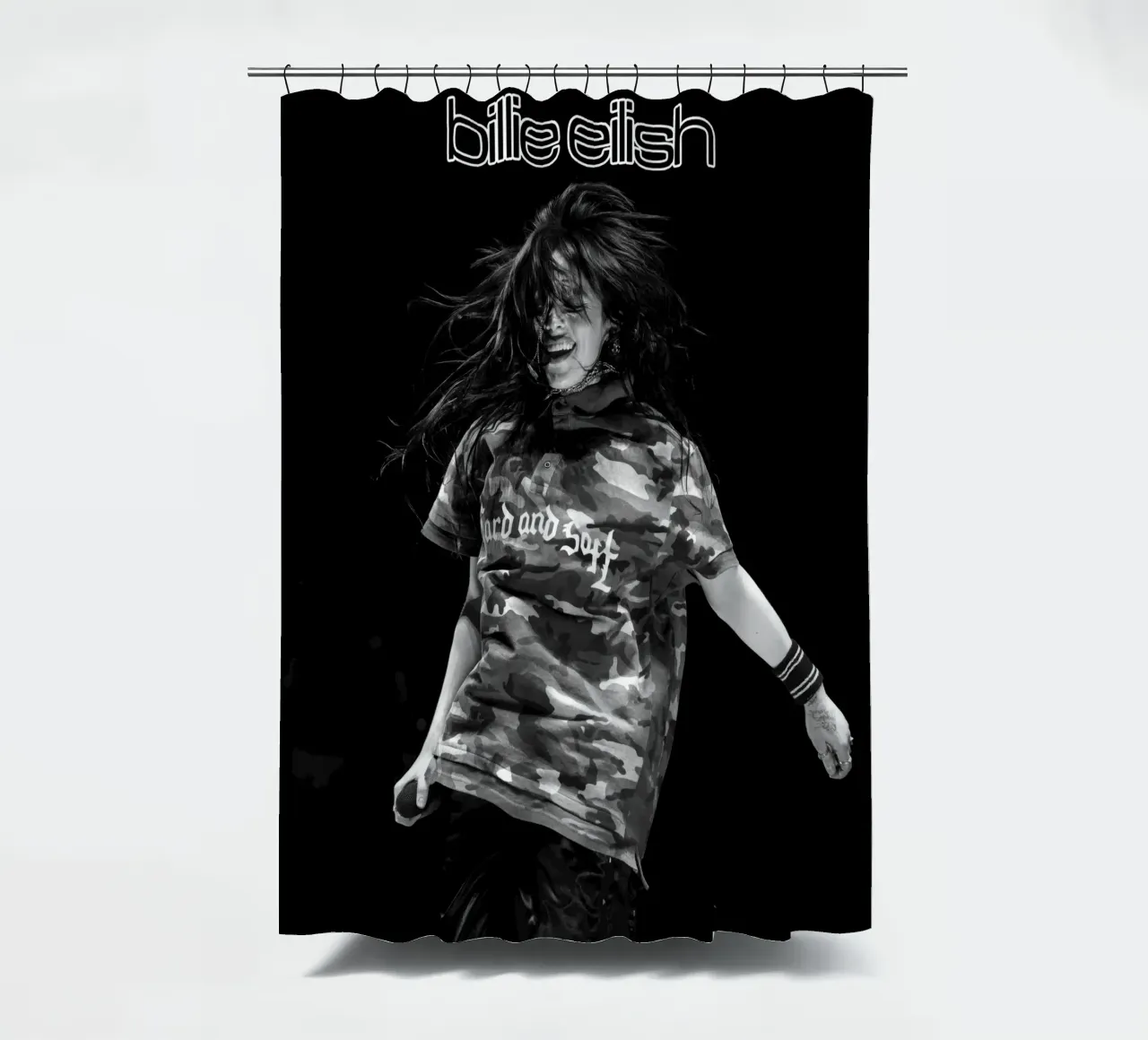 Billie Eilish 037 douchegordijn van AudioLibrary
