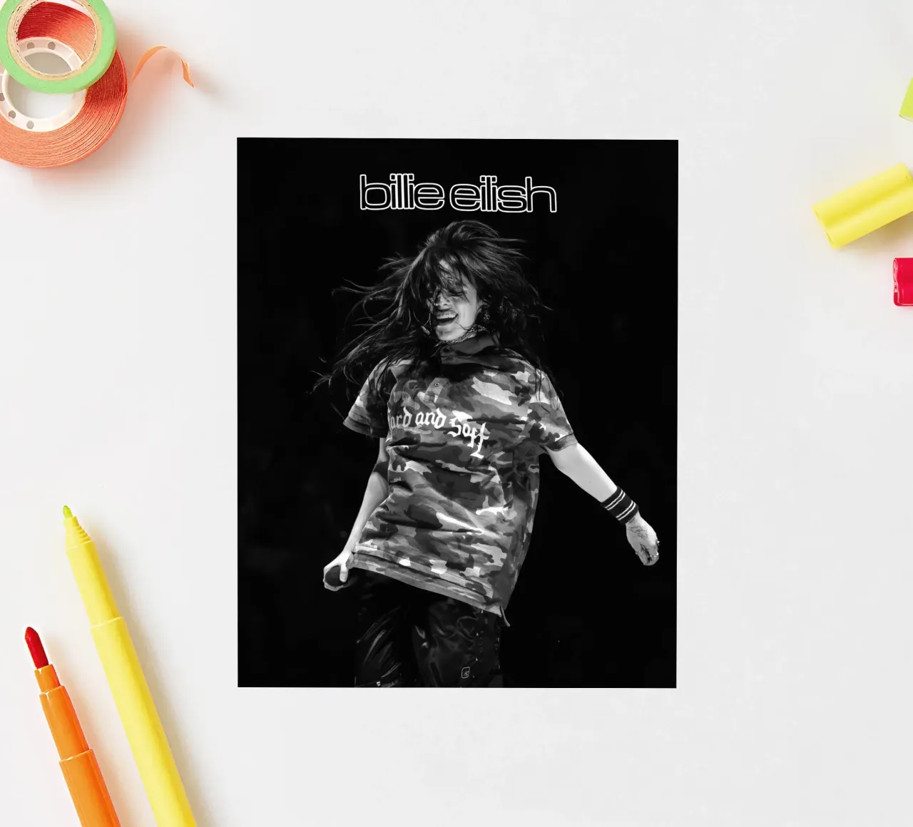 Billie Eilish 037 sticker by AudioLibrary