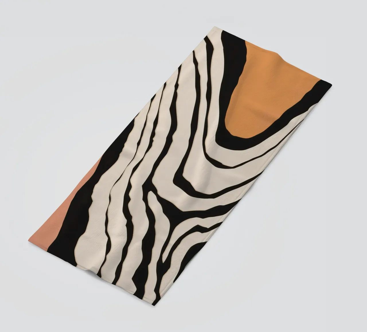 Astratto monocromatico a righe telo mare da Frosh Pallete