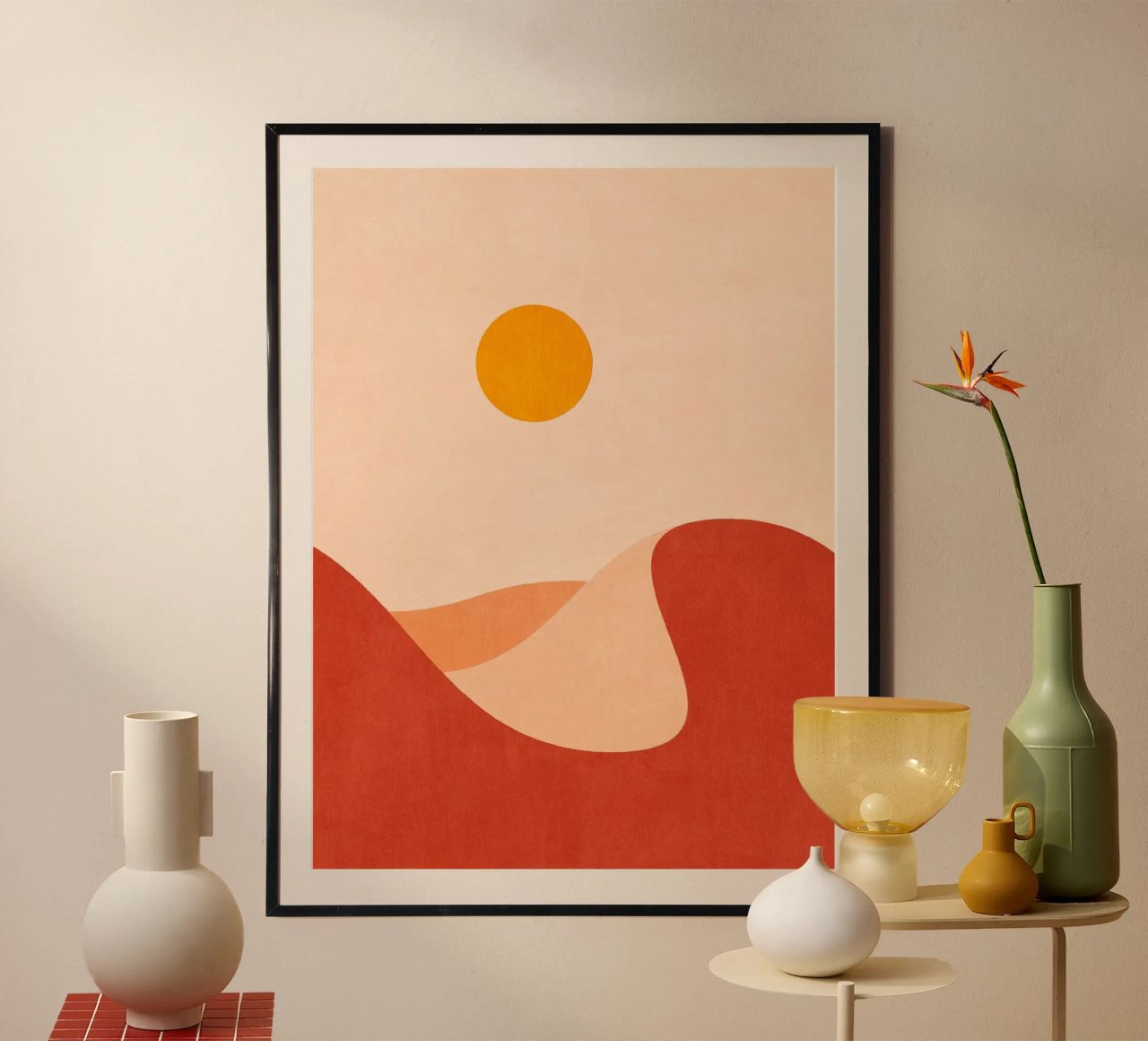 LANDSHAPES - Desert - Day poster by DANIEL COULMANN