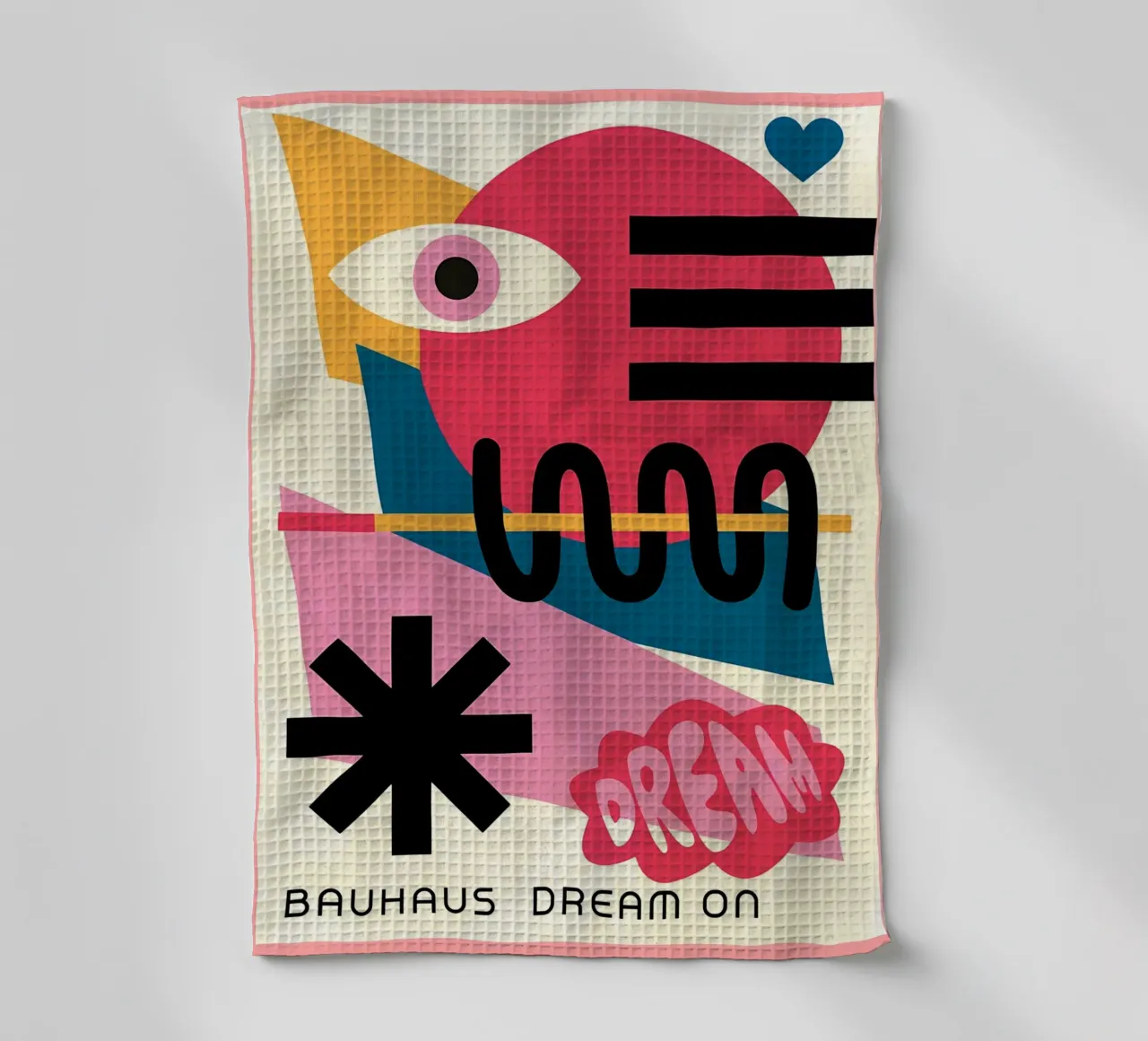 Sogno Bauhaus sull'arte astratta canovaccio da cucina da Ashley Studio