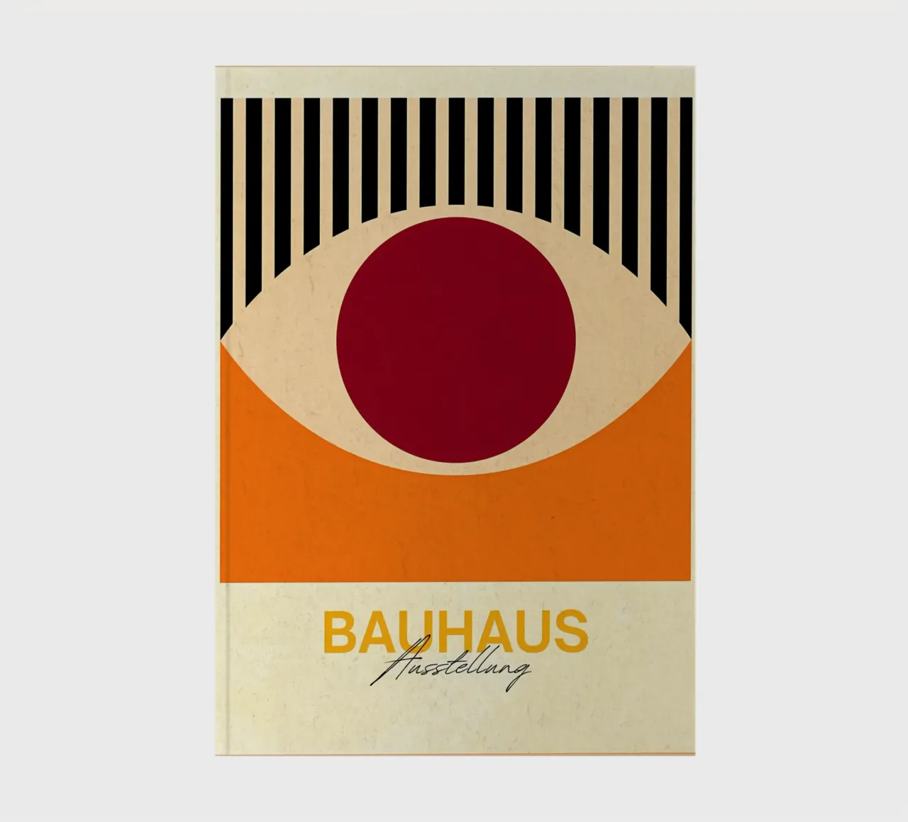 Bauhaus Tentoonstelling Abstracte Kunst Poster notitieboek van Ashley Studio