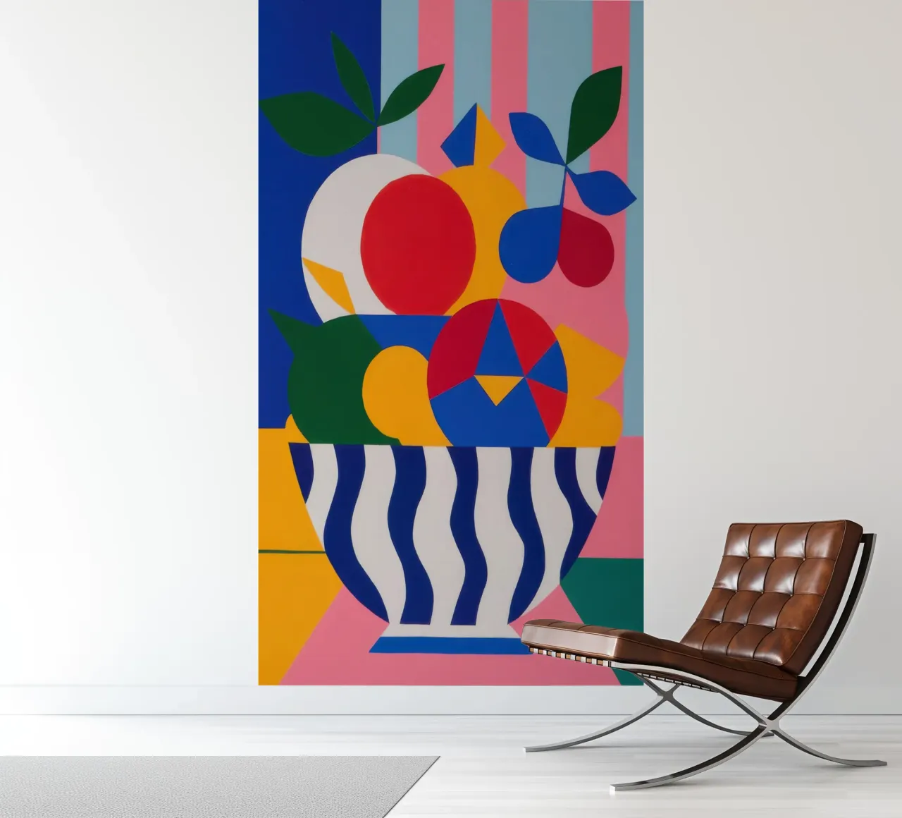 Levendige fruitschaal fotobehang van Frosh Pallete