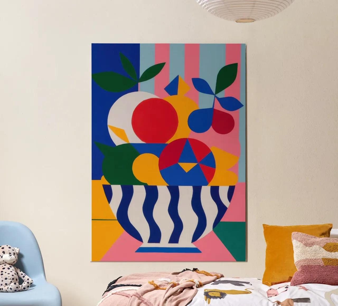 Vibrant Fruit Bowl hahnemühle by Frosh Pallete