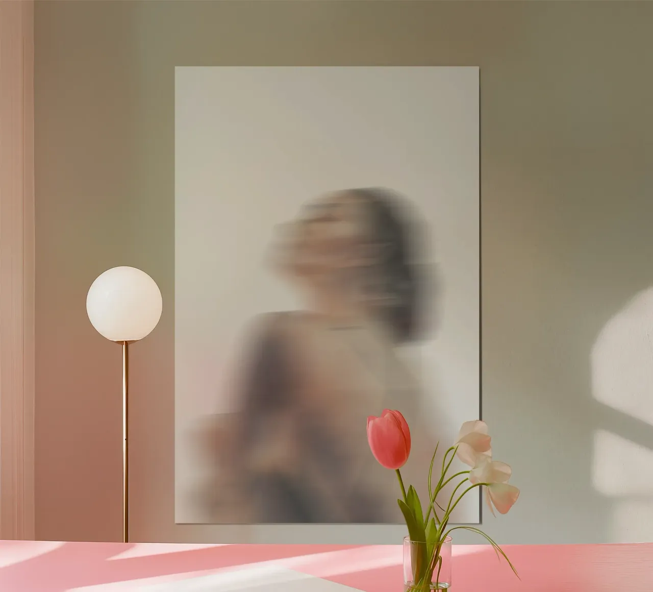 Gentle Memory No 03 poster con telaio in alluminio da treechild