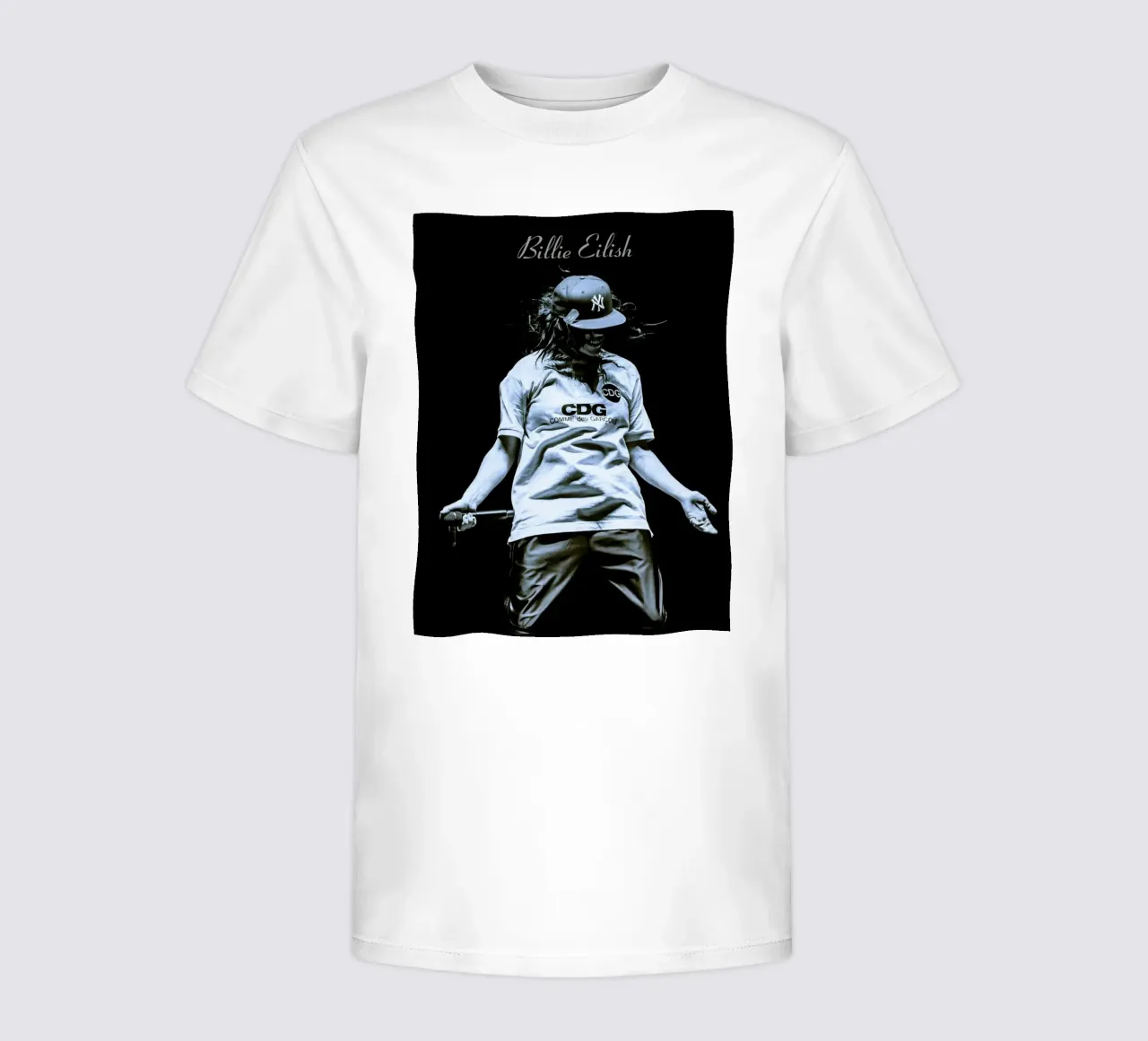 Billie Eilish-perfom 055 kinder t-shirt van AudioLibrary