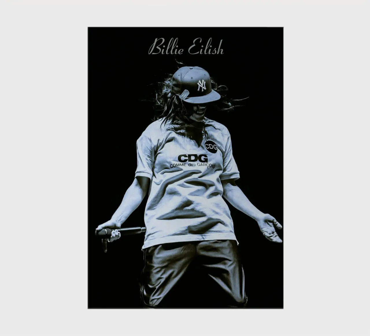 Billie Eilish perfom 055 notebook by AudioLibrary