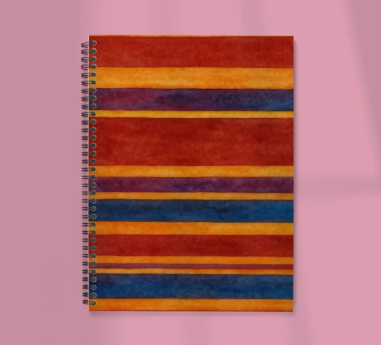 Vertical line abstract drawing ilustration spiral notebook by Permatax