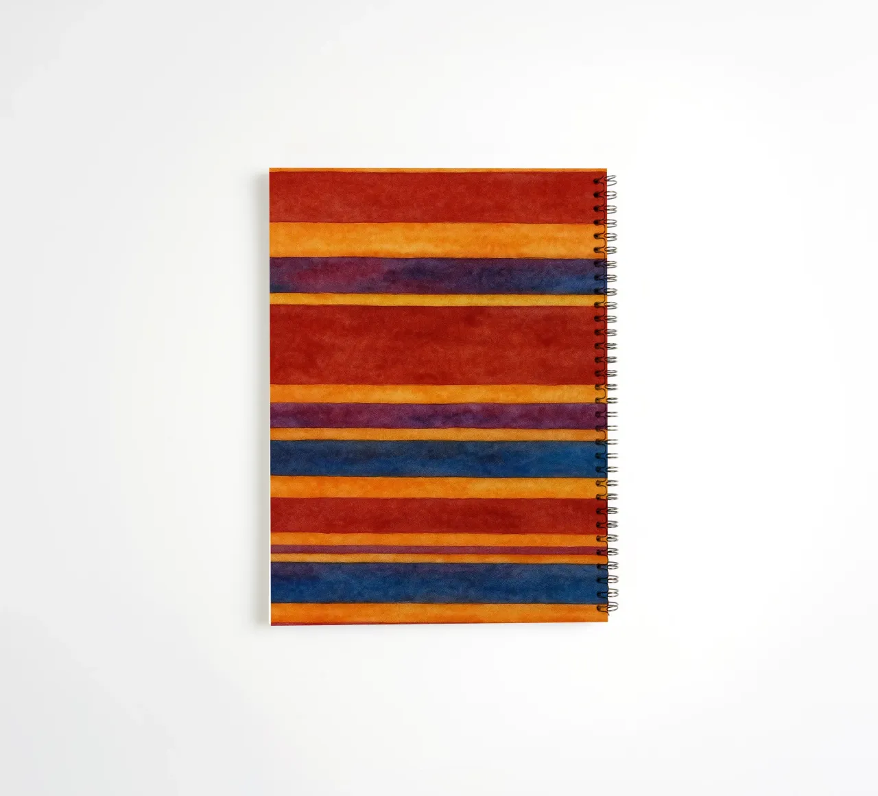 Vertical line abstract drawing ilustration spiral notebook by Permatax