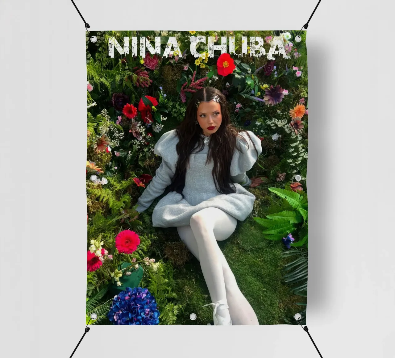 Nina Chuba flower pvc cover by AudioLibrary