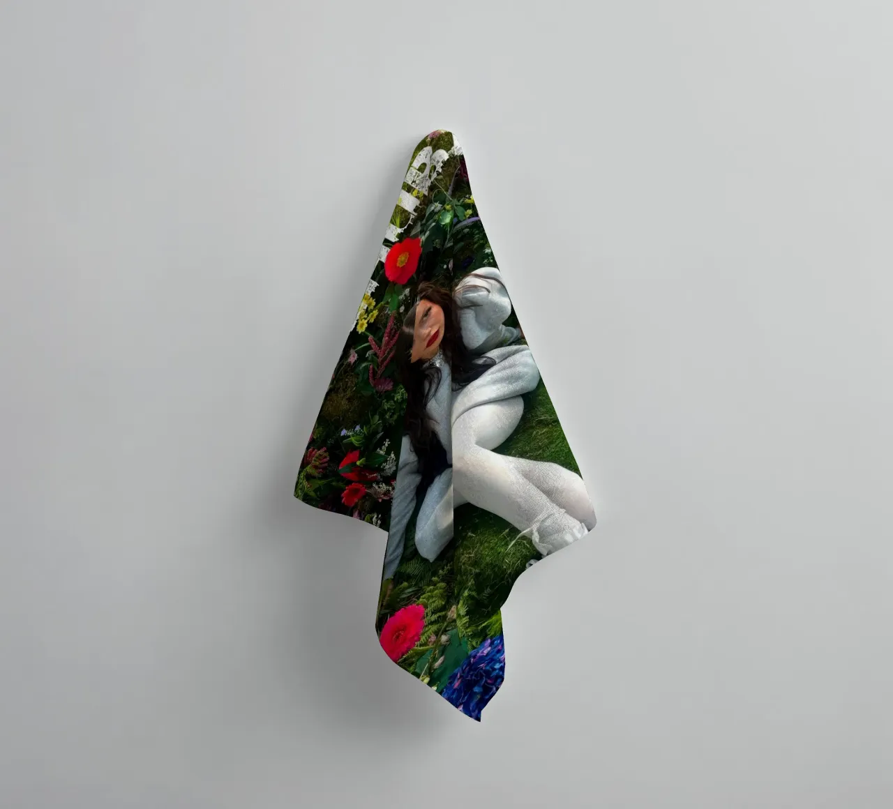 Nina Chuba flower towel by AudioLibrary