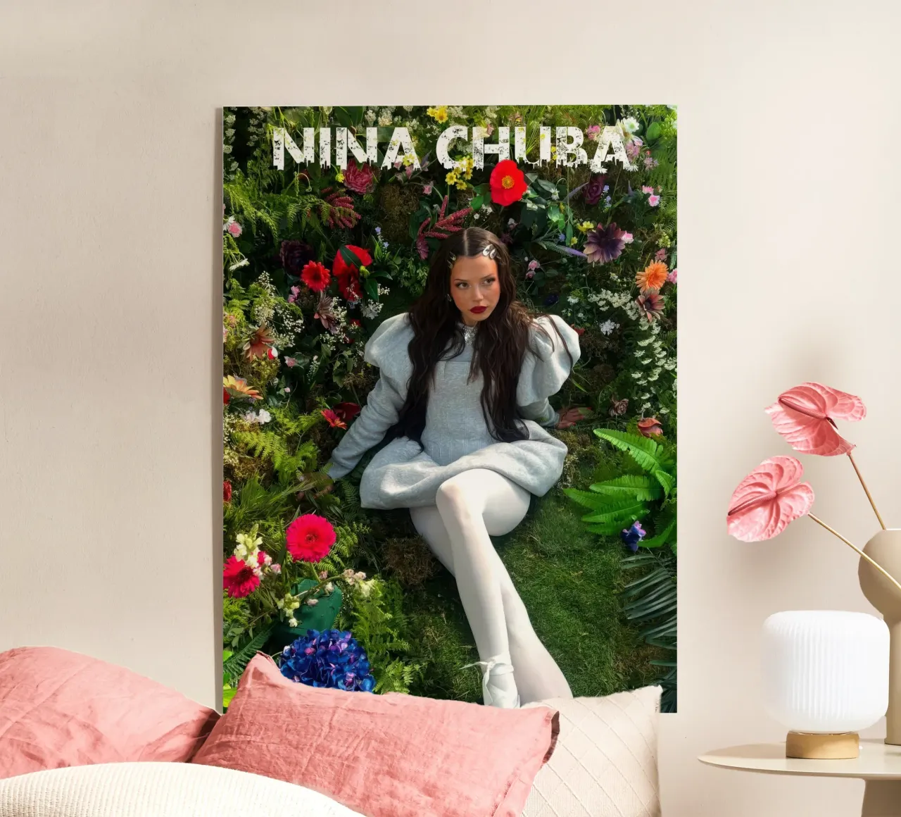 Nina Chuba flower acrylic glass by AudioLibrary