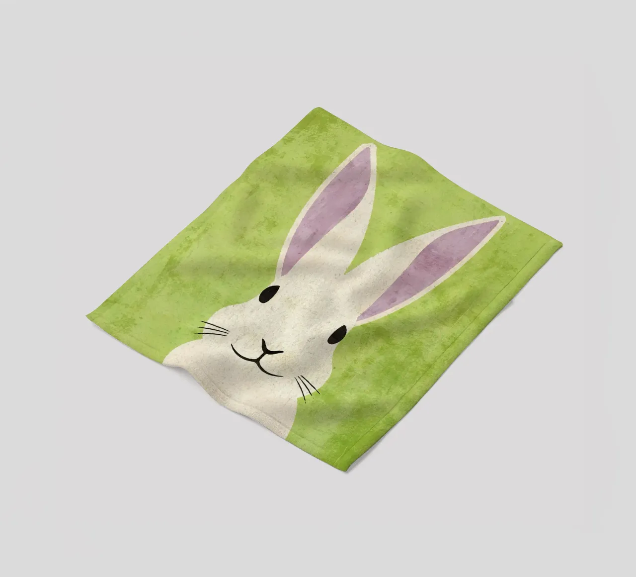 Coniglio coperta in pile da Matlock Studio