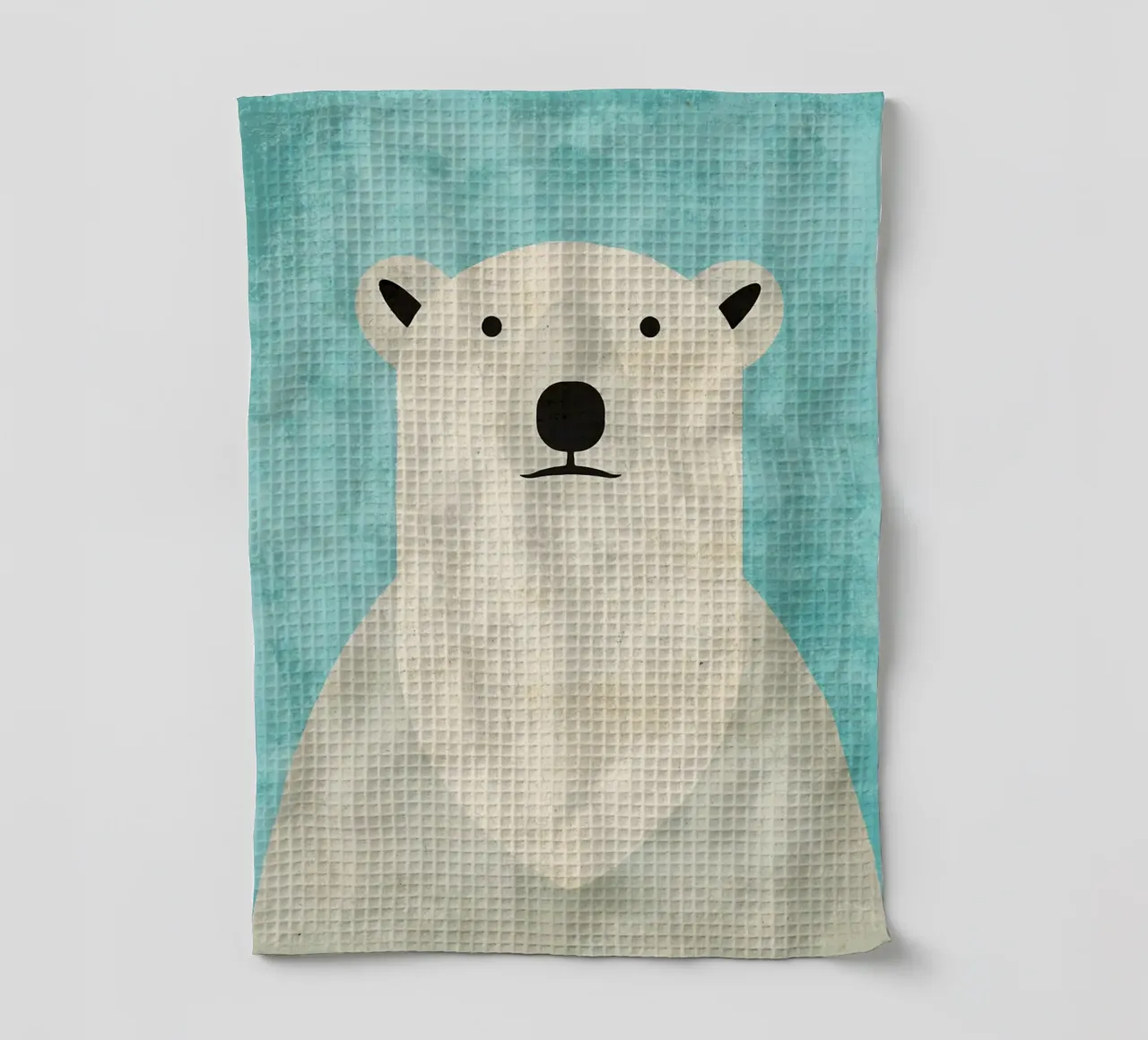 Orso polare canovaccio da cucina da Matlock Studio