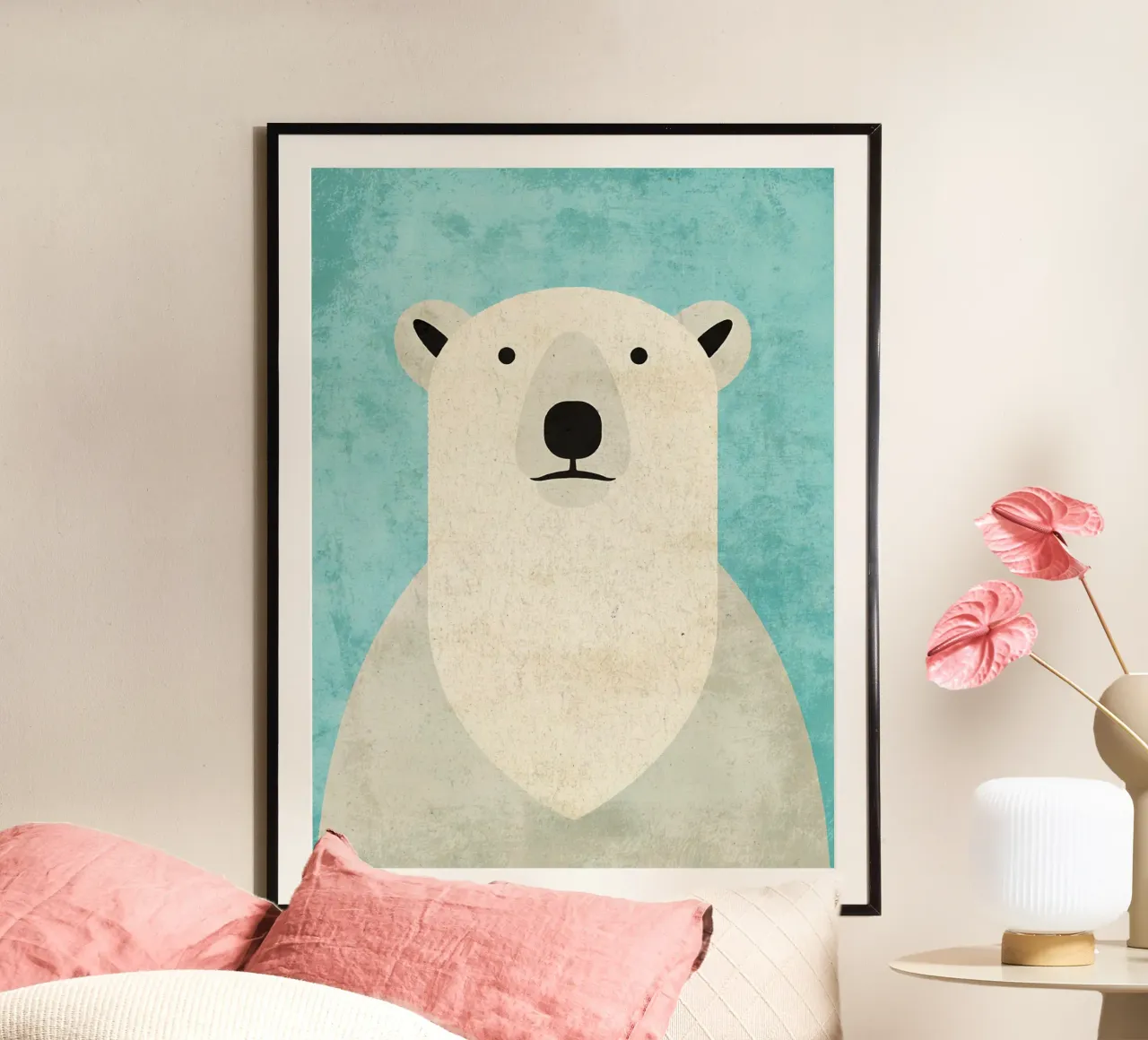 Orso polare carta hahnemühle da Matlock Studio