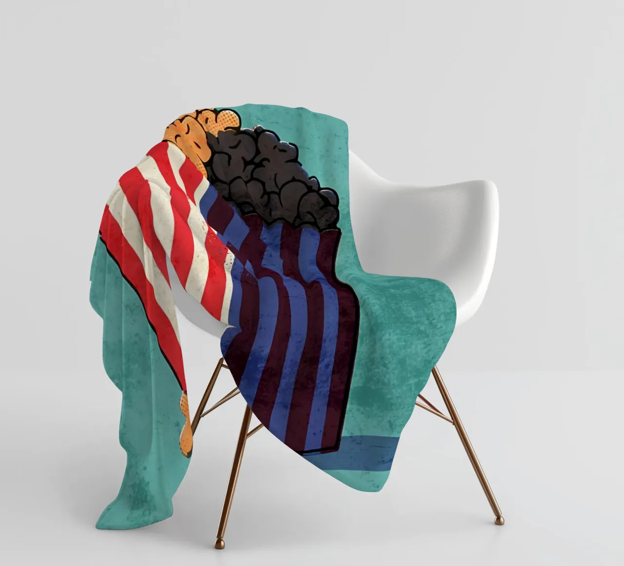 Popcorn coperta in pile da Matlock Studio