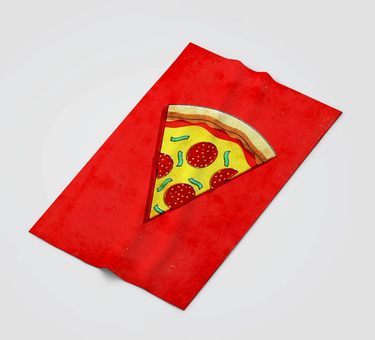 Pizza coperta in pile da Matlock Studio